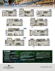 2025 Coachmen Leprechaun Flyer page 1