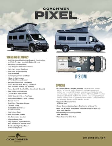 2025 Coachmen Pixel Flyer