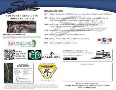2025 Coachmen Shasta I 5 Compact Brochure page 4