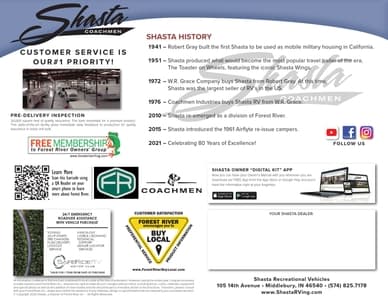 2025 Coachmen Shasta Brochure page 4