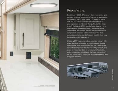 2025 DRV Luxury Suites Mobile Suites Brochure page 3