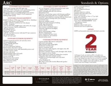 2025 Entegra Coach Arc Brochure page 4