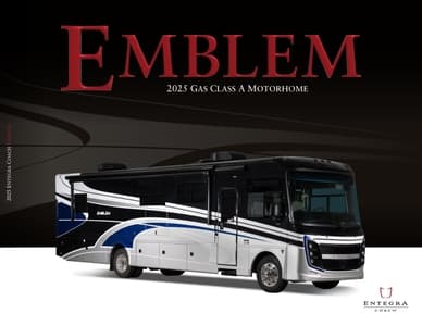 2025 Entegra Coach Emblem Brochure page 1