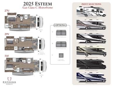 2025 Entegra Coach Esteem Brochure page 3
