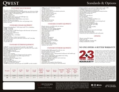 2025 Entegra Coach Qwest Brochure page 4