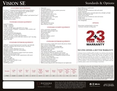 2025 Entegra Coach Vision SE Brochure page 4