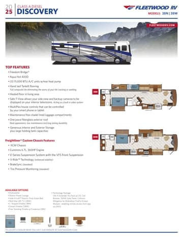 2025 Fleetwood Discovery Flyer