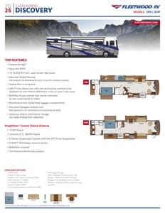 2025 Fleetwood Discovery Flyer page 1