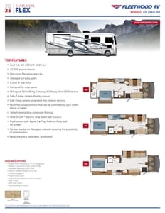 2025 Fleetwood Flex Flyer page 1