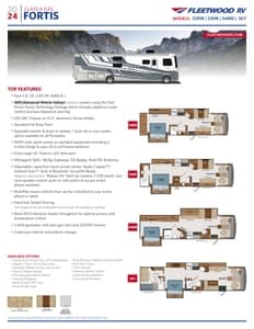 2025 Fleetwood Fortis Flyer page 1