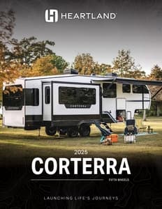 2025 Heartland Corterra Fifth Wheels Brochure page 1