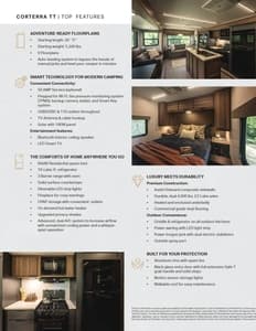 2025 Heartland Corterra Travel Trailers Brochure page 2