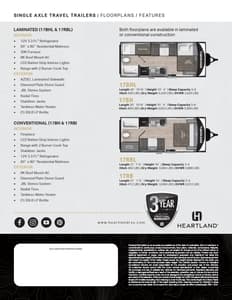 2025 Heartland Eddie Bauer Brochure page 8