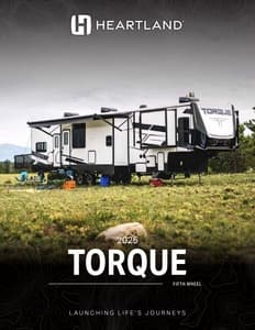 2025 Heartland Torque Fifth Wheels Brochure page 1