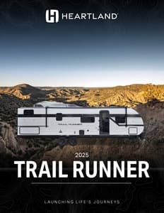 2025 Heartland Trail Runner Brochure page 1