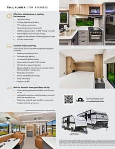 2025 Heartland Trail Runner Brochure page 2