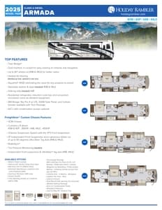 2025 Holiday Rambler Armada Flyer page 1