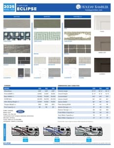 2025 Holiday Rambler Eclipse Flyer page 2