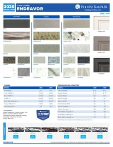 2025 Holiday Rambler Endeavor Flyer page 2