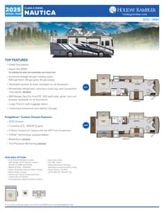 2025 Holiday Rambler Nautica Flyer page 1