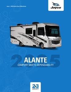 2025 Jayco Alante Brochure page 1