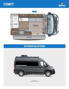 2025 Jayco Comet Brochure page 3