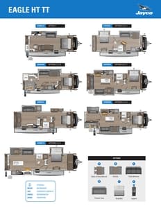 2025 Jayco Eagle HT Travel Trailer Brochure page 3