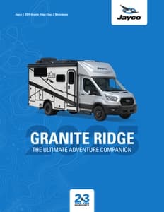 2025 Jayco Granite Ridge Brochure page 1
