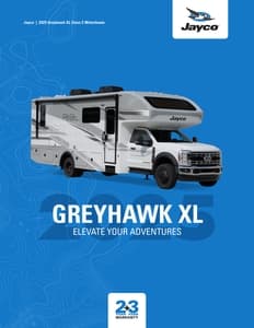 2025 Jayco Greyhawk XL Brochure page 1