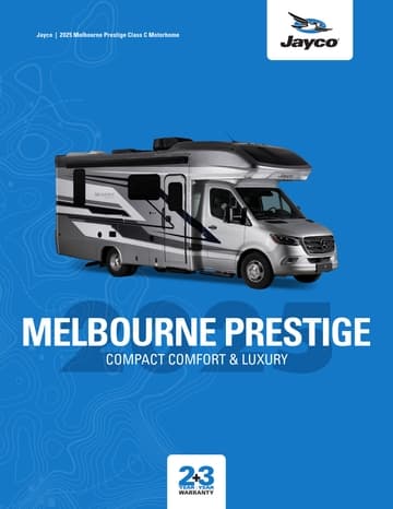 2025 Jayco Melbourne Prestige Brochure