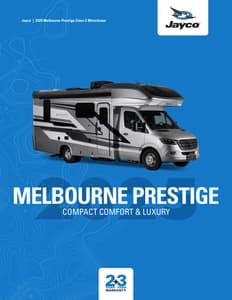 2025 Jayco Melbourne Prestige Brochure page 1
