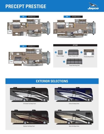 2025 Jayco Precept Prestige Flyer