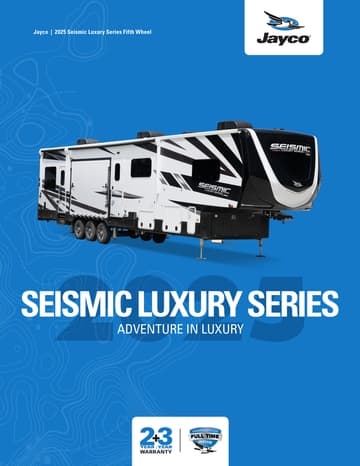 2025 Jayco Seismic Luxury Series Brochure