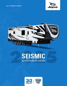 2025 Jayco Seismic Brochure page 1