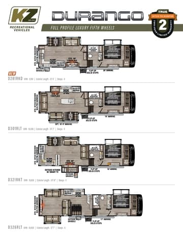 2025 KZ RV Durango Flyer