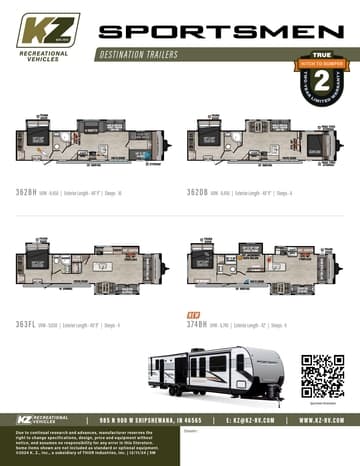 2025 KZ RV Sportsmen Flyer