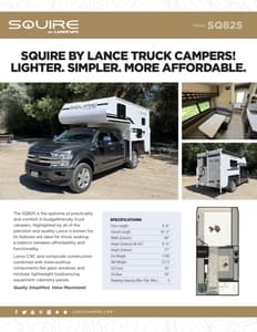 2025 Lance Squire Sq605 Flyer page 7