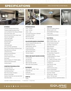 2025 Lance Squire Sq605 Flyer page 8