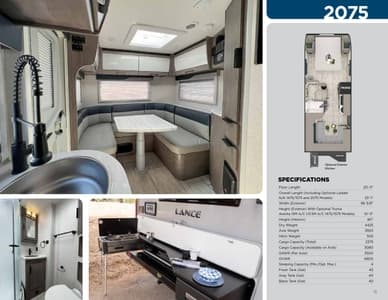 2025 Lance Travel Trailers Brochure page 15
