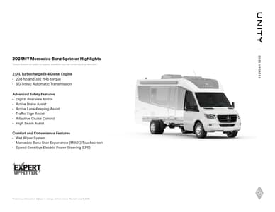 2025 Leisure Travel Vans Product Updates Brochure page 9