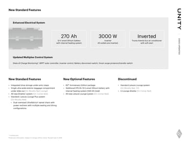 2025 Leisure Travel Vans Product Updates Brochure page 10