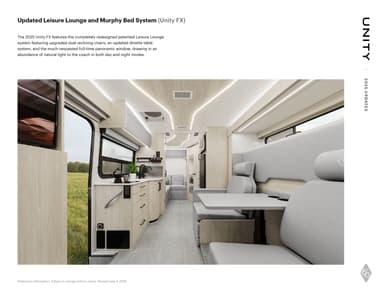 2025 Leisure Travel Vans Product Updates Brochure page 12