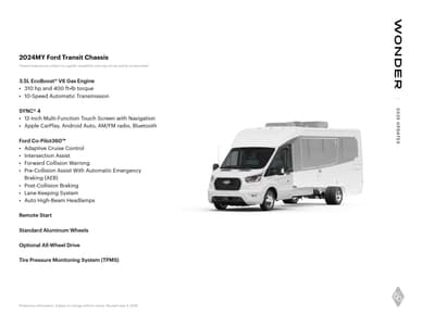 2025 Leisure Travel Vans Product Updates Brochure page 17