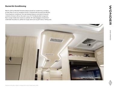 2025 Leisure Travel Vans Product Updates Brochure page 19