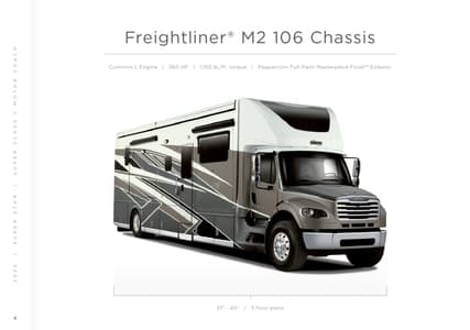 2025 Newmar Super Star Brochure page 4