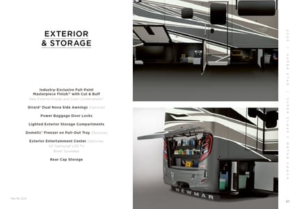 2025 Newmar Super Star Brochure page 21