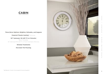 2025 Newmar Ventana Brochure page 9