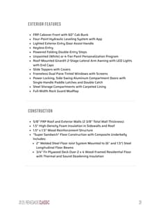 2025 Renegade RV Classic Brochure page 29