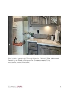 2025 Renegade RV Explorer Brochure page 9