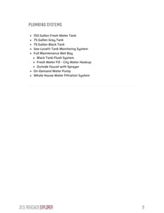 2025 Renegade RV Explorer Brochure page 19